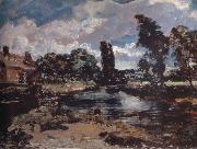 John Constable Flatford Mill from a lock on the Stour oil on canvas